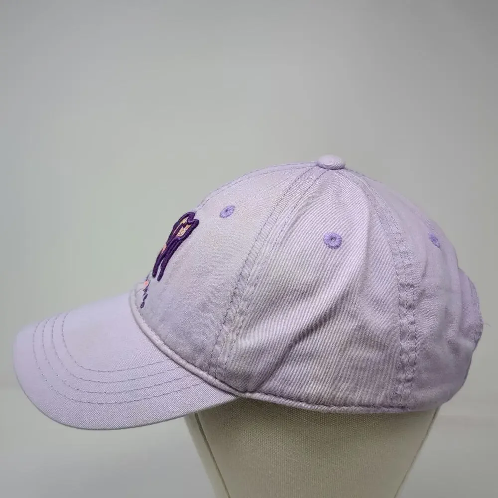 Puppie Love Baseball Cap Purple One Size Rescue Dog Mandala Graphic Hat Logo